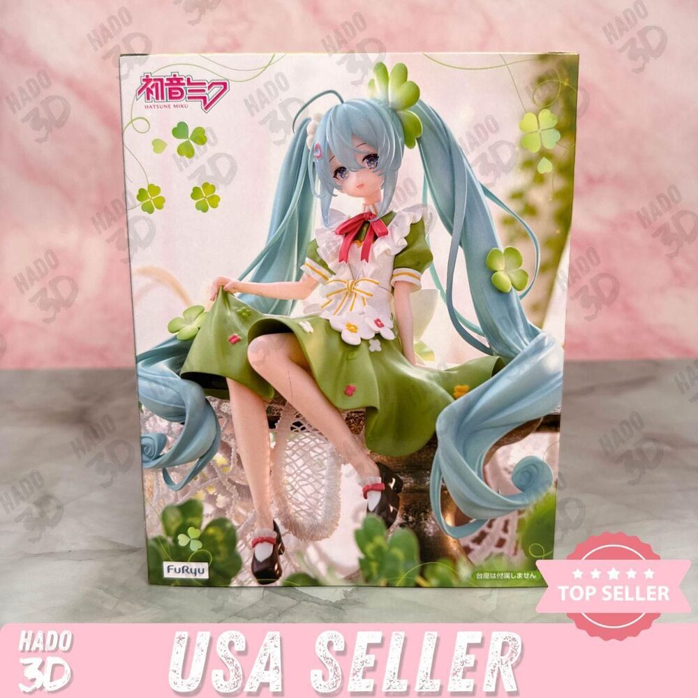 Hatsune Miku Noodle Stopper Figure Flower Fairy Clover FuRyu Vocaloid